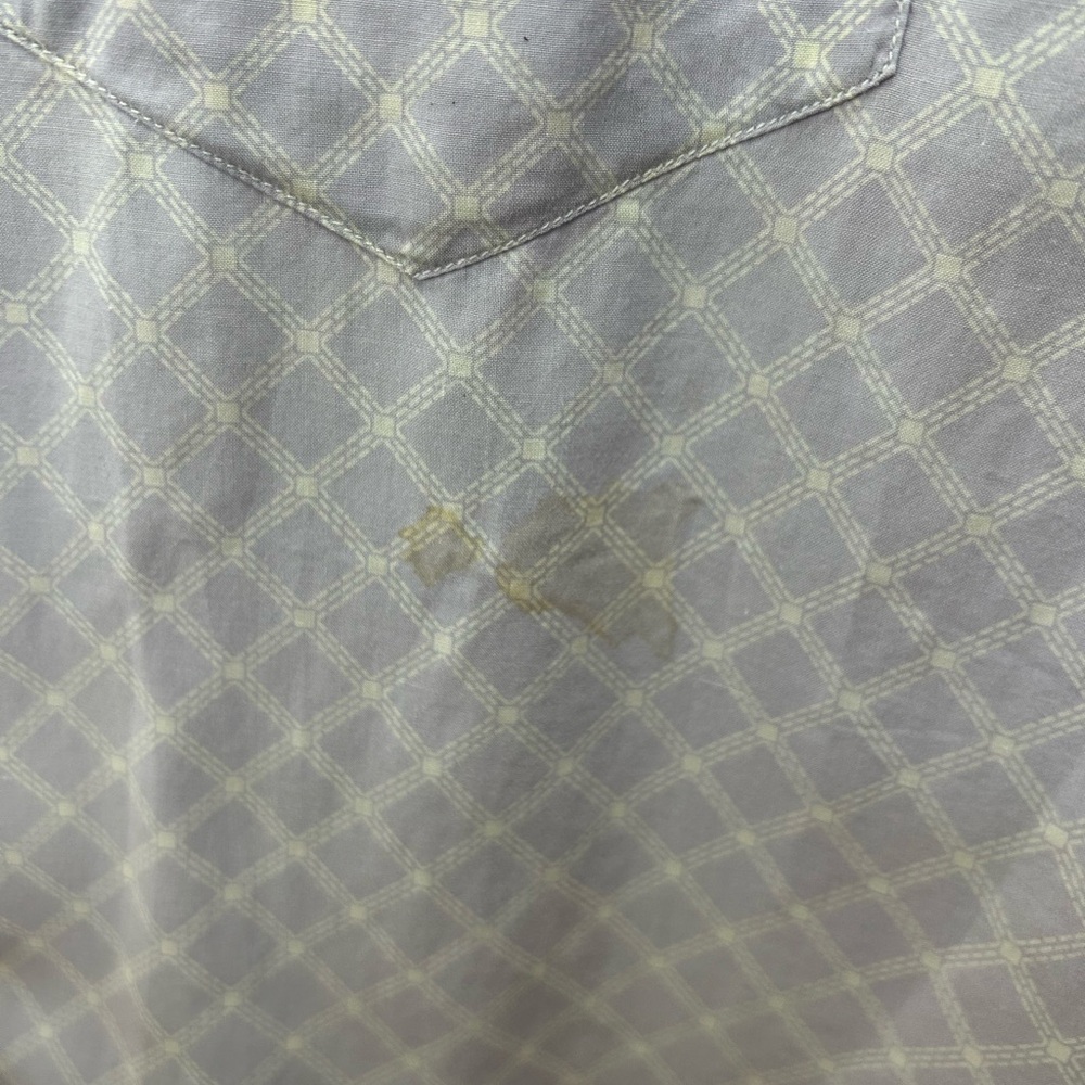 Marc Jacobs Light Lavender Checkered Button Down … - image 3